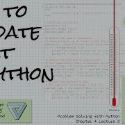 Input Validation Problem Solving W Python Ch 4 Lecture 3
