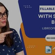 How To Create A Fillable PDF Form With A Submit Button In LibreOffice Writer NO CODING REQUIRED