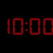 10 Minute Ticking Countdown Timer With Alarm Digital LED Style