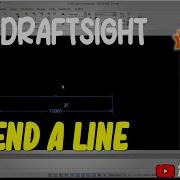 How To Extend A Line In Draftsight
