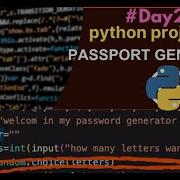 Day22 Python Project 2 Password Generator Python For Beginners Generate The Password In Python