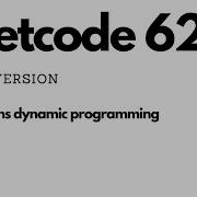 Unique Paths Leetcode 62 Dynamic Programming Hindi