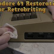 Commodore 64 Restoration And New Retrobrite Technique