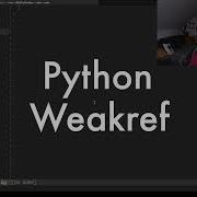 Python Weakref