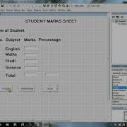 How To Make Student Marks Sheet In VB 6 0