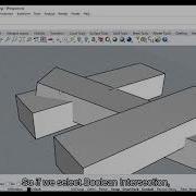 Intro To Rhino Solids And Boolean Tools Part 3