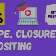 Scope Closure Hoisting In Javascript Prepare For JS Interviews