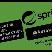 Field Injection Vs Constructor Injection Vs Setter Injection Autowired Annotation In Spring
