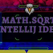 Math Sqrt Mathematical Library Methods Java Learning IntelliJ IDEA
