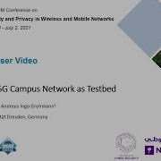 Teaser Tutorial Real World 5G Campus Network As Testbed