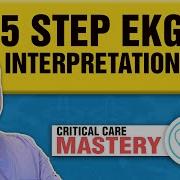 EKG Rhythms 5 Step Interpretation Easy How To