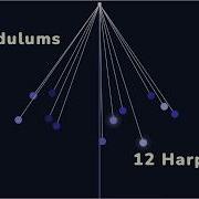 Blue Pendulum Wave Harp Notes Motion