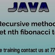 Java Program To Find Nth Fibonacci Term Using Recursion In Hindi Recursion In Java