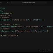 How To Open Chrome By Python