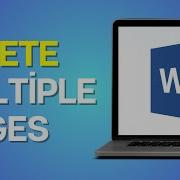 How To Delete Multiple Pages On MS Word