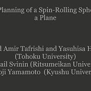 Path Planning Of Spin Rolling Sphere On A Plane Simulation Results