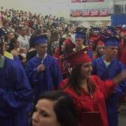 Tewksbury High Class Of 2014 Graduation Procession After Ceremony
