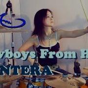 PANTERA Cowboys From Hell Drum Cover By Ami Kim 18
