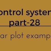 Lec 28 Control System Numericals On Polar Plot For Gate Ese Psu