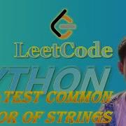 LeetCode Python Solutions 1071 Greatest Common Divisor Of Strings Python Coding Leetcode