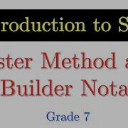 SET02 Roster Method And Set Builder Notation