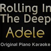 Rolling In The Deep Adele Karaoke Songs With Lyrics Original Key