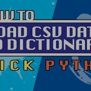 How To Read CSV Data In Dictionary Format Using DictReader Quick Python Tutorial