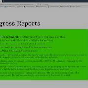May 7 Sped Update Progress Reports And ESY
