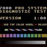 Diagnostic Test Cartridge Atari 7800