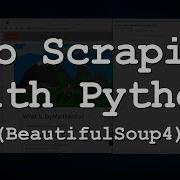 Web Scraping In Python With Beautiful Soup