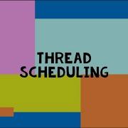 THREAD SCHEDULING IN JAVA