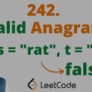 242 Valid Anagram Java Leetcode Hindi