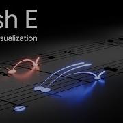 Rush E Melody Visualisation Inspired By Polyfjord