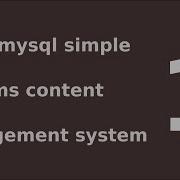 Php Mysql Simple Cms Content Management System Tutorial 1 Login Page Html Form