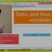 Static And Non Static Variables In Java How To Call Static And Non Static Variable In Java