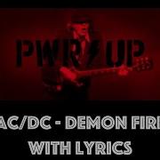 AC DC Demon Fire With Lyrics