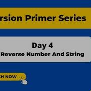 Day 4 Reverse A Number And String Recursion Primer Series Explained In Java