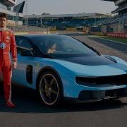 Новый Ferrari Luce тест драйв от Хэмилтона и Леклера