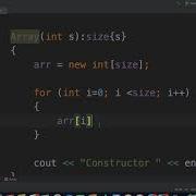 Coding C Array Object Dynamic Memory Allocation Operator Overloading Pointers