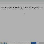 Add Bootstrap 5 In Angular 12 Application