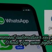 Projet PYTHON 1 AUTOMATISATION DES ENVOIS DE MESSAGES WhatsApp Via Le Module PyWhatKit