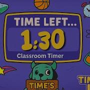 1 Minute 30 Second Countdown Timer Classroom Study Focus Theme