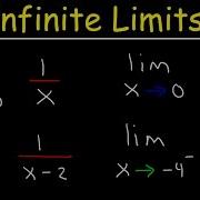 Infinite Limits And Vertical Asymptotes