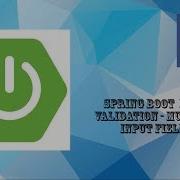 Spring Boot Form Validation With Multiple Fields