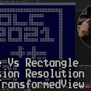 Circle Vs Rectangle Collisions And TransformedView PGEX