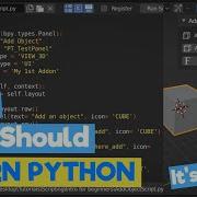 Blender Python Why YOU Should LEARN PYTHON