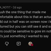 Talking About Someone Who Didn T Put A Trigger Warning On Their Video