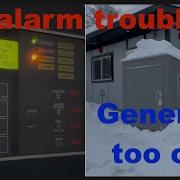 Fire Alarm System Supervisory Troubles And Generator Too Cold
