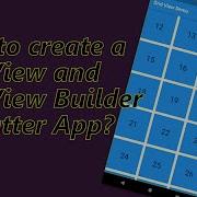 GridView And GridView Builder In Flutter App DevKage
