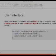 Android Lecture 3 2 UI Layout OnCreate SetContentView